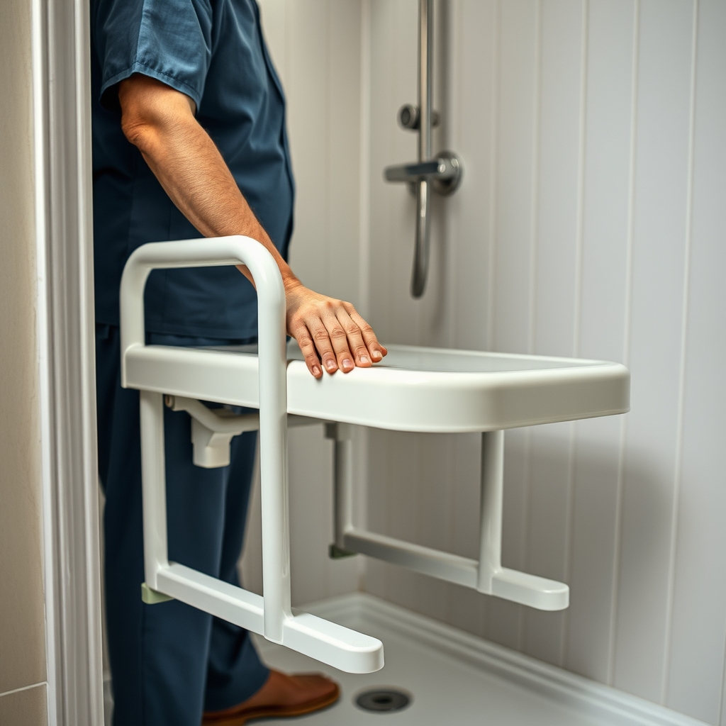 bariatric shower bench - Illustration 2