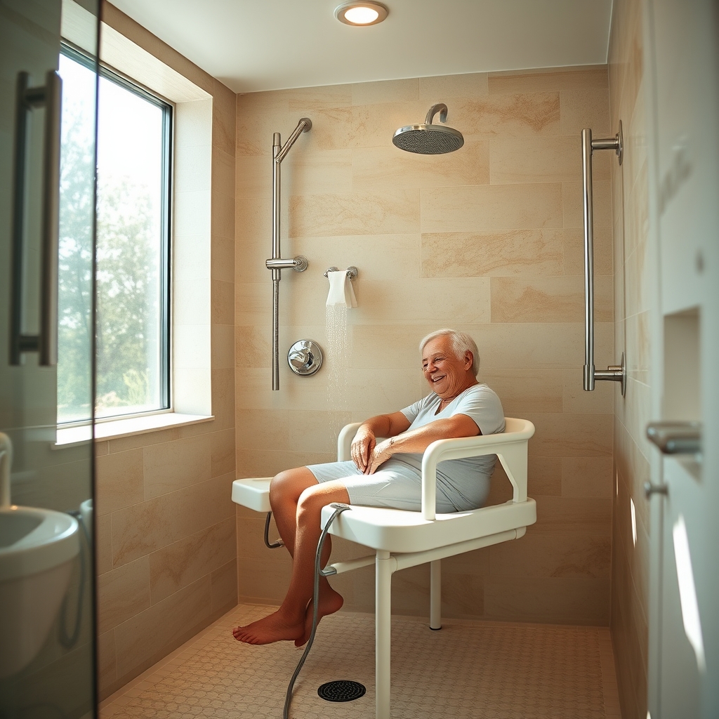 bariatric shower bench - Illustration 3