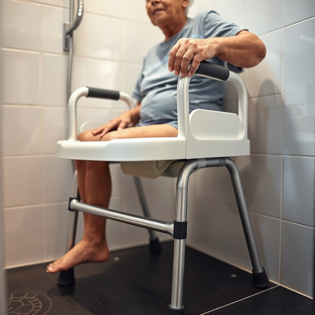 Shower Chair: 7 Ultimate Steps For Best Comfort In 2026 2 shower chair in action
