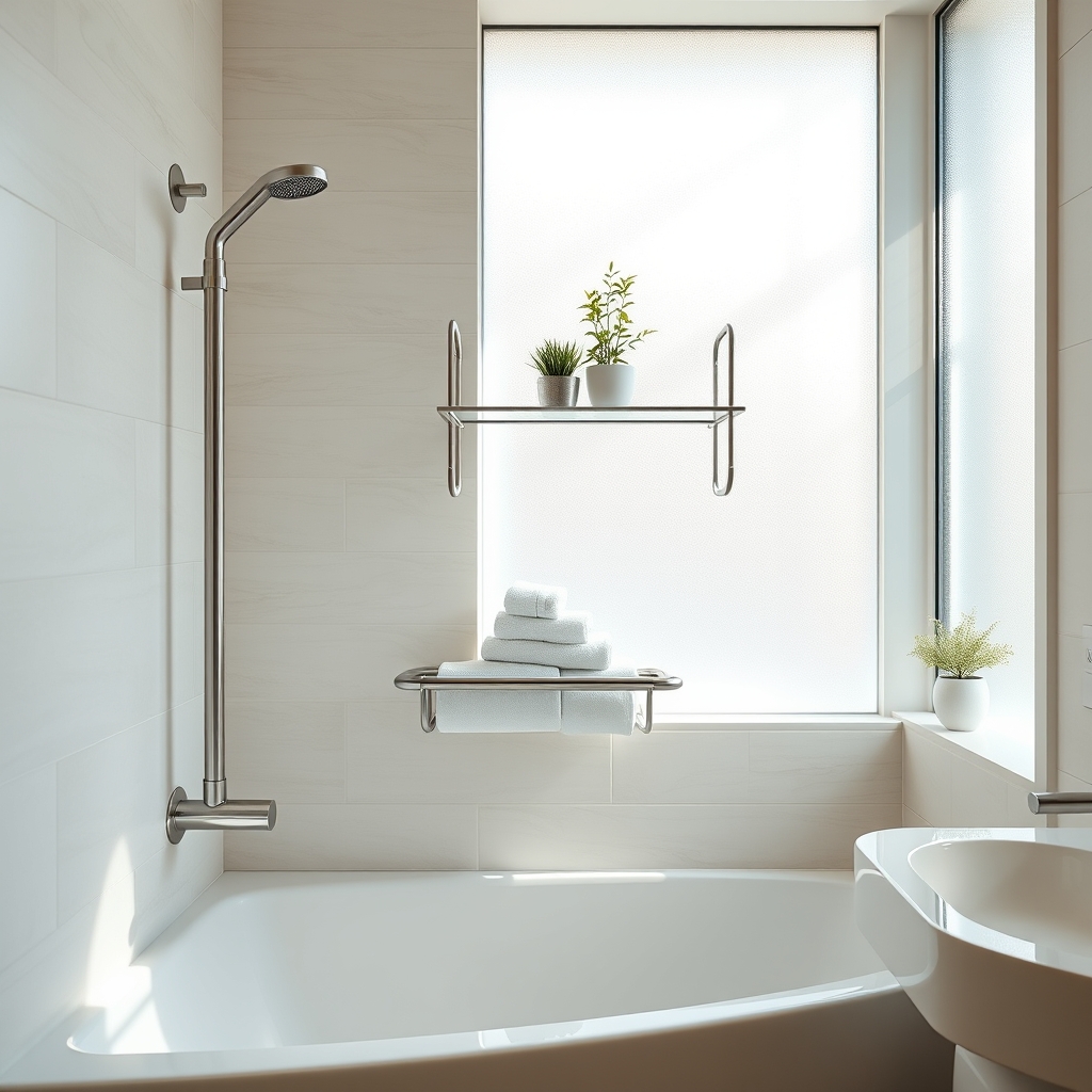 Grab Bar With Shelf: 7 Amazing Ways to Improve Bathroom Safety (Proven Guide) 1 grab bar with shelf - Illustration 1