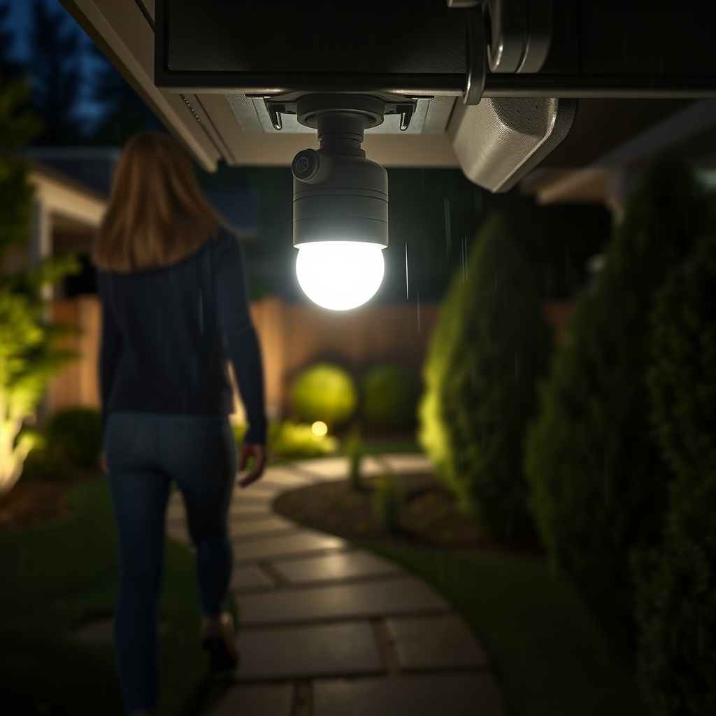 motion sensor in action