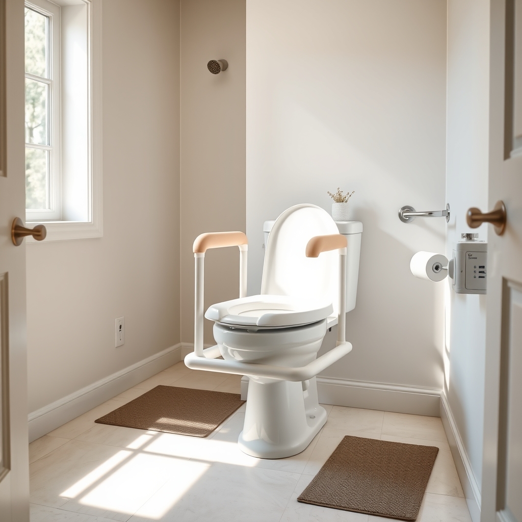 raised toilet product view