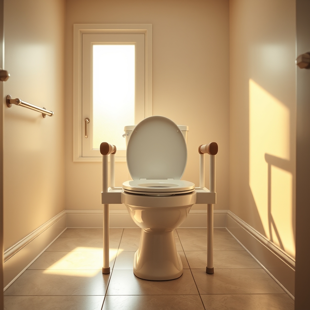 raised toilet product view