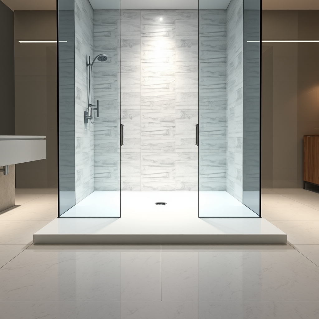 shower base product view