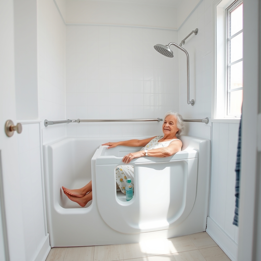 walk in bathtub - Illustration 3